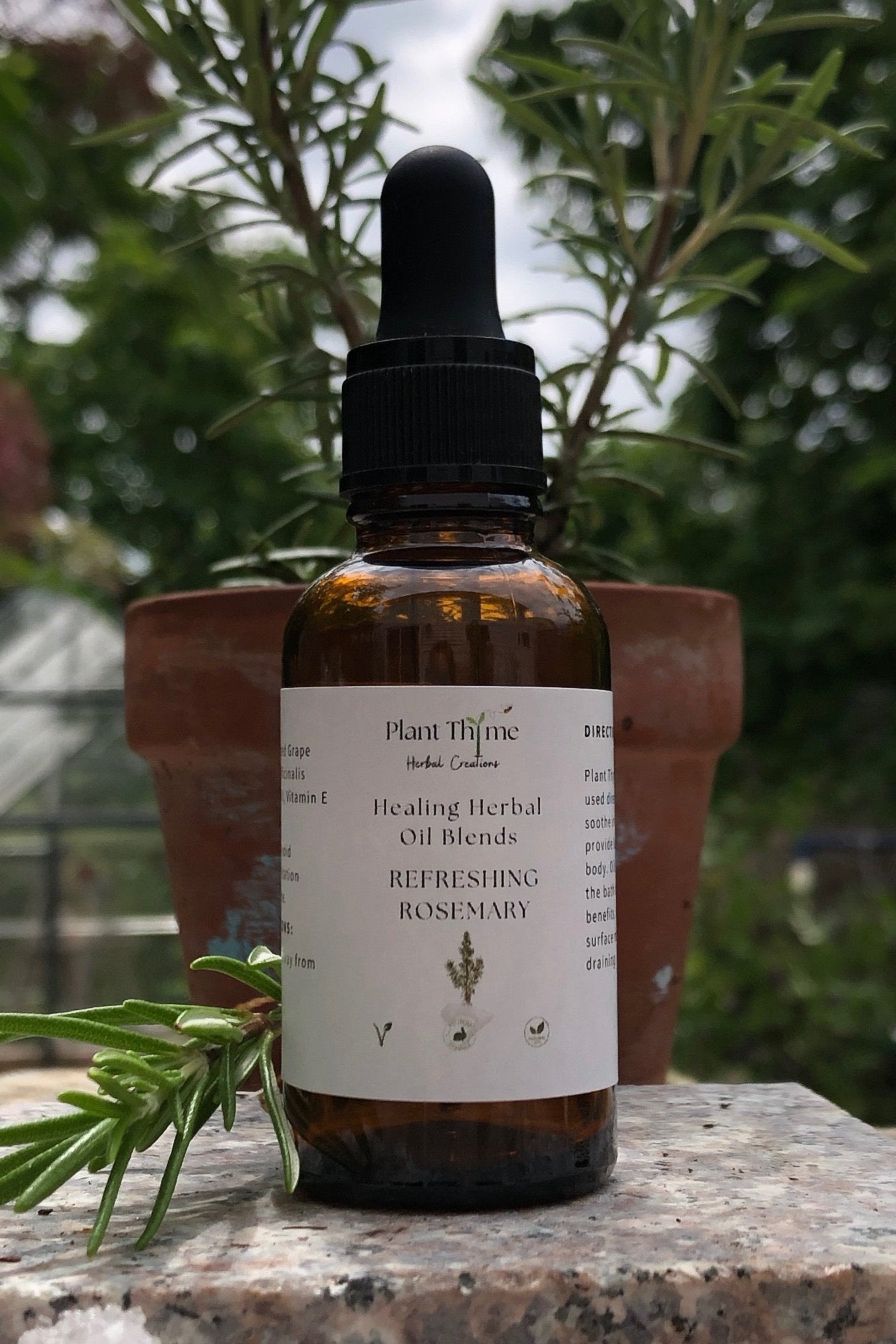 Refreshing Rosemary Herbal Infused Oil