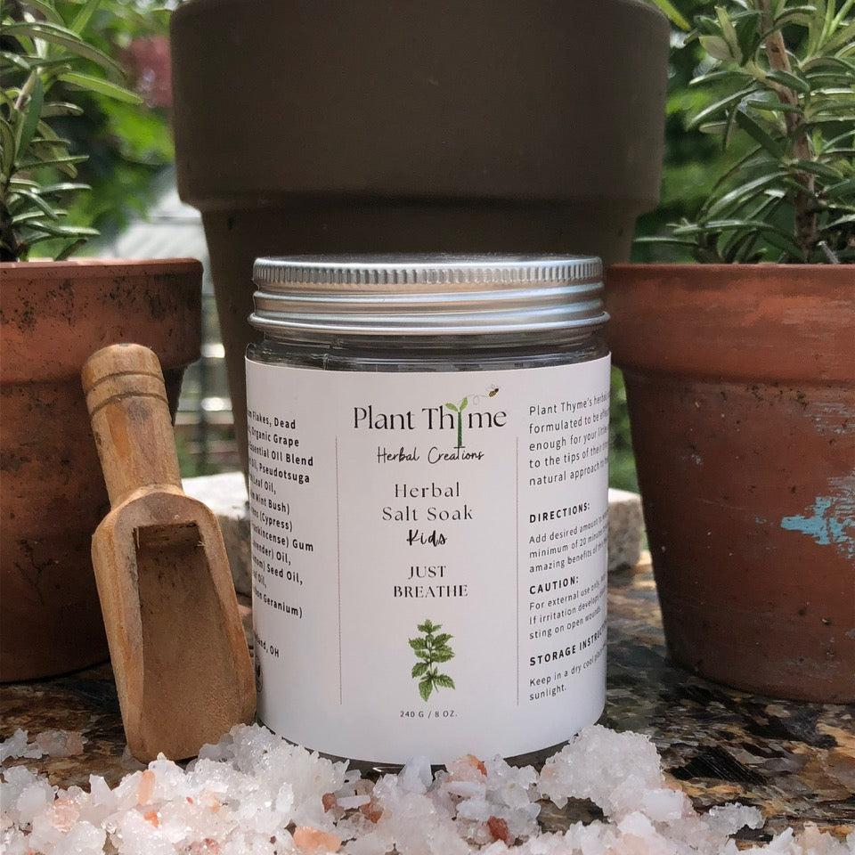 Just Breathe Herbal Salt Soak for Kids