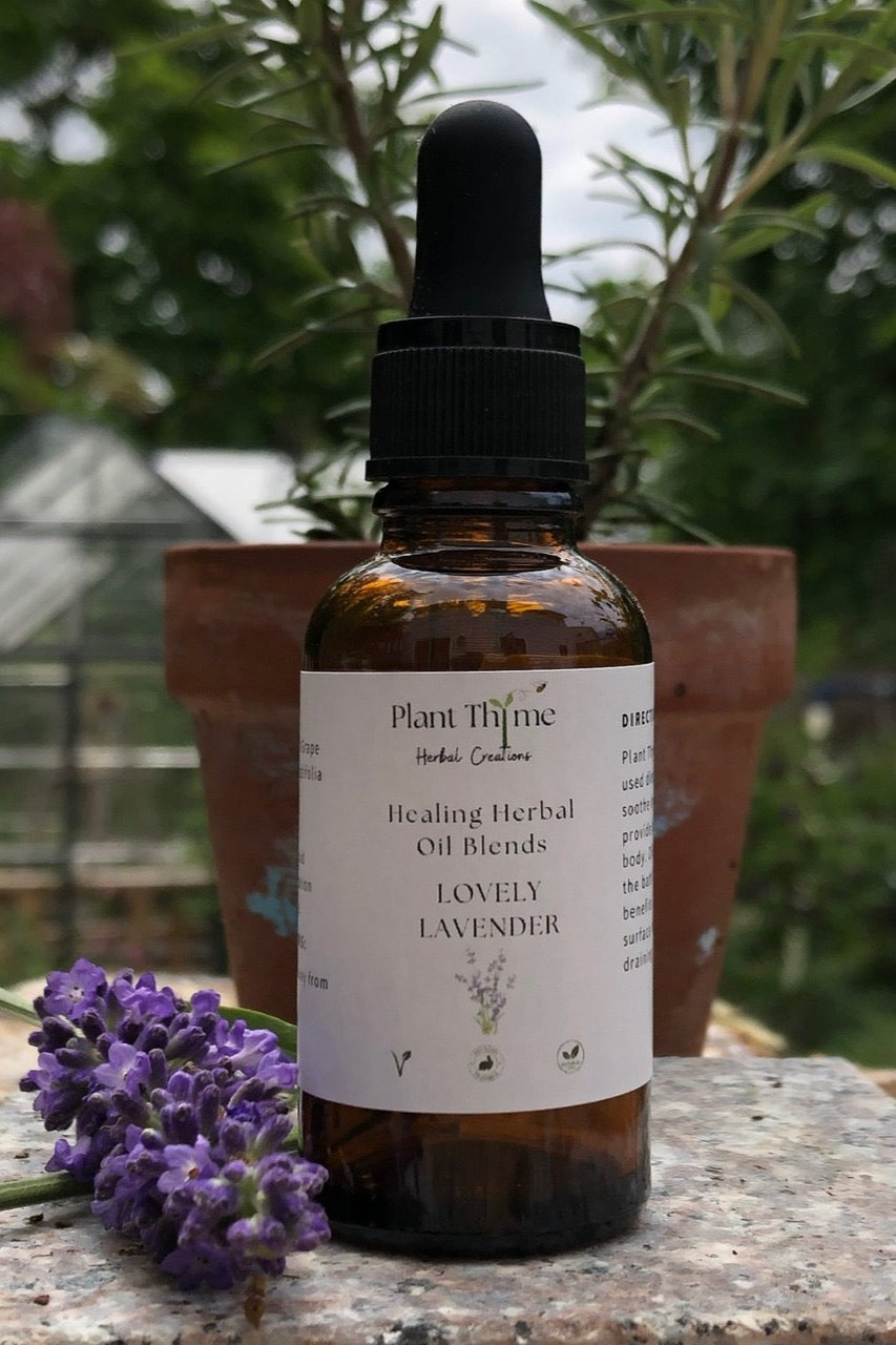 Lovely Lavender Healing Herbal Infused Oil